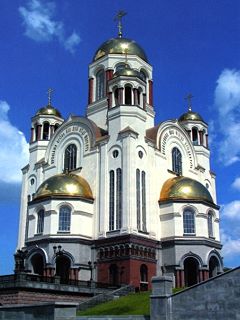 Храм-на-Крови в Екатеринбурге.