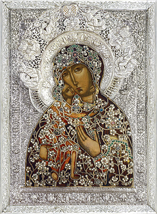 Феодоровская икона Божией Матери, Бобренев монастырь.