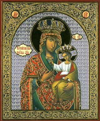 Гефсиманская (Черниговская) икона Божией Матери.