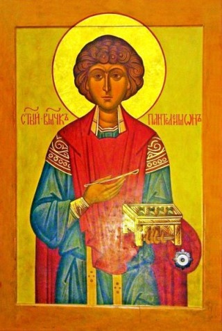 Икона Великомученика и целителя Пантелеимона