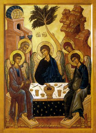Богородице-Рождественский Бобренев монастырь. Икона Святой Троицы