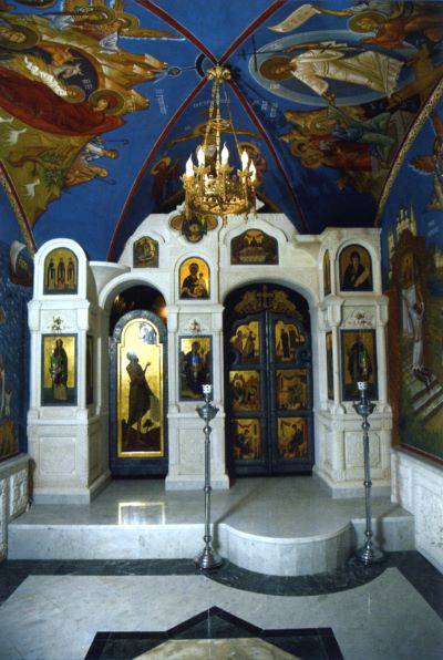 Храм в честь прп. Афанасия Афонского Высоцкого монастыря.
