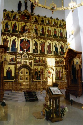 Иконостас Богоявленского собора