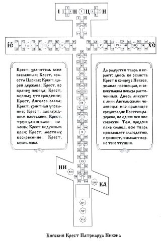 Кийский Крест Патриарха Никона