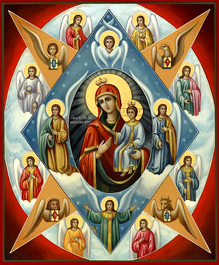 «Неопалимая Купина» икона Божией Матери.