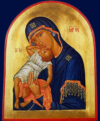Взыграние Младенца Угрешская икона Божией Матери