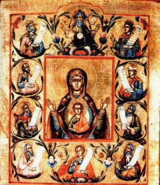 «Знамение» Курская-Коренная икона Божией матери