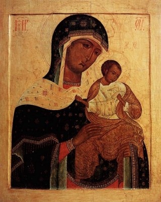 Голубицкая (Коневская) икона Божией Матери