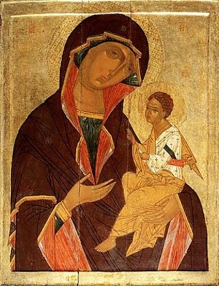 Грузинская икона Божией Матери