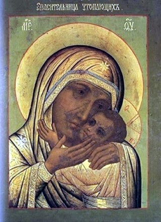 Спасительница утопающих (Леньковская, Новгород-Северская) икона Божией Матери