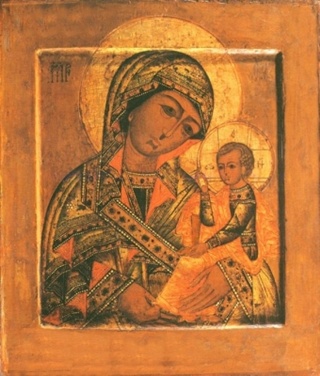 Одигитрия (Шуйская) икона Божией Матери
