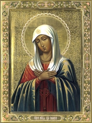 «Умиление» Серафимо-Дивеевская икона Божией Матери