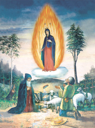 Явление Божей Матери на Почаевской горе