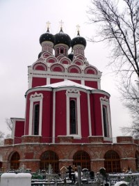 Храм Тихвинской иконы Божией матери в Алексеевском в Москве