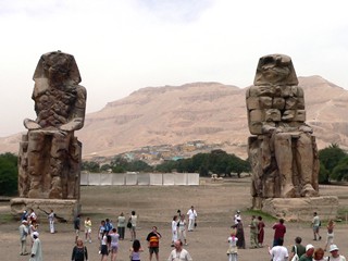 Египет, Колоссы Мемнона.