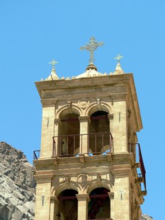 Египет, Синай, монастырь Святой Екатерины. Девять колоколов колокольни подарены русским Царем в 1871 году.