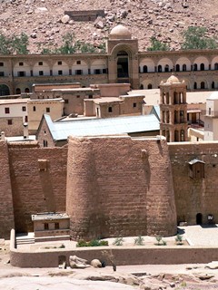 Египет, Синай, монастырь Святой Екатерины. Крепость Юстиниана.