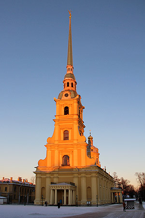 Петропавловский собор, западный фасад.