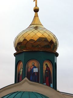 Задонск, Задонский Рождество-Богородицкий мужской монастырь, Барабан церкви Тихона Задонского.