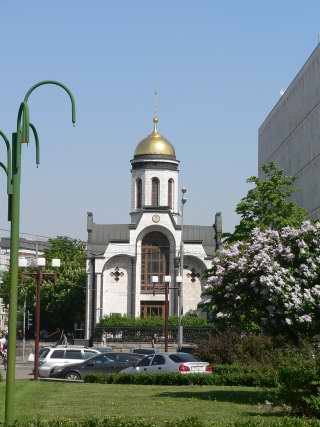 Храм-часовня Казанской Иконы Божией Матери на Калужской площади
