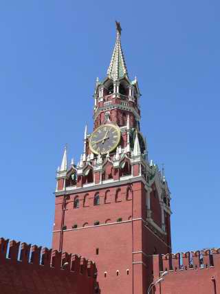 Спасская (Фроловская) башня Московского Кремля