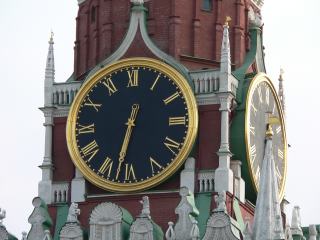 Спасская (Фроловская) башня Московского Кремля. Кремлевские куранты, главные часы страны