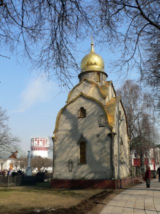 Новодевичий монастырь в Москве, Часовня Прохоровых