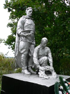 Можайск. Памятник погибшим в ВОВ на территории Можайского кремля.