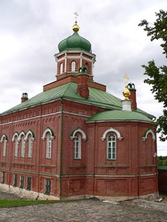 Спасо-Бородинский женский монастырь, село Семеновское. Церковь Иоанна Предтечи.