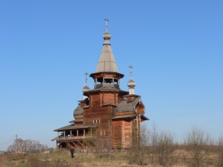 Церковь Сергия Радонежского у водопада Гремячий
