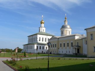 Коломна, Старо-Голутвин монастырь, Богоявленский собор, церковь Сергия Радонежского