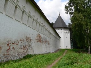 Звенигород, Саввино-Сторожевский мужской монастырь, стены
