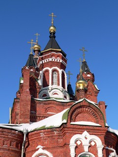 Павлово-Посадский район, село Рахманово, церковь великомученицы Екатерины.