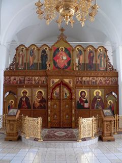 Старое Бобренево. Иконостас Феодоровской церкви Бобренева монастыря.