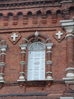 Оформление колокольни Казанского Колычевского женского монастыря.