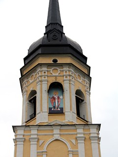 Николо-Радовицкий монастырь. Верхний ярус колокольни Николо-Радовицкого монастыря.