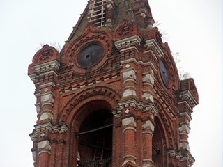 Казанский Колычевский женский монастырь Узоры колокольни