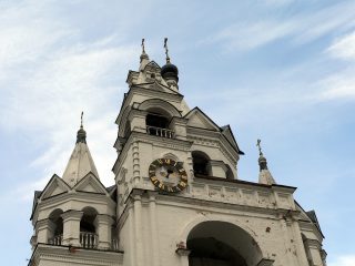 Звенигород, Саввино-Сторожевский мужской монастырь, звонница, купола