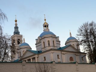Спасо-Влахернский женский монастырь в Деденево. Купола