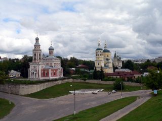 Серпухов, Успенская, Ильинская и Троицкая церкви