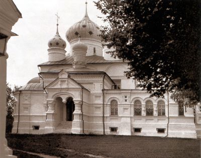Крыльцо и гульбище Феодоровского собора. Фото начала XX века