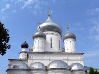 Переславль-Залесский, Никитский мужской монастырь, Купола собора во имя великомученика Никиты