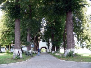Переславль-Залесский, Свято-Троицкий Данилов мужской монастырь, аллея