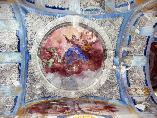 Переславль-Залесский, Феодоровский женский монастырь. Фрески на сводах Феодоровского собора