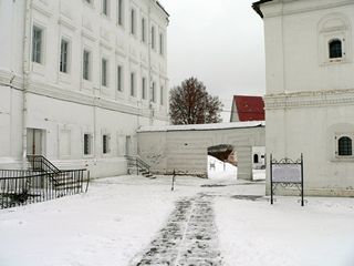 Рязань, Рязанский кремль, Проход между дворцом Олега и Певческим корпусом