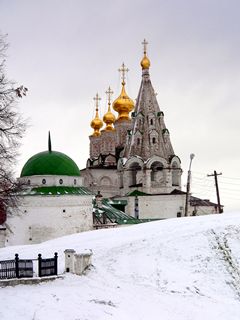 Рязань, Рязанский кремль, Богоявленская церковь Спасо-Преображенского мужского монастыря