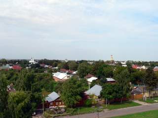Суздаль, Васильевский мужской монастырь, колокольня, Ризоположенский монастырь