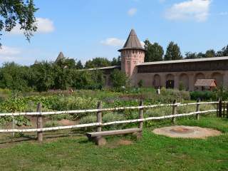 Суздаль, Спасо-Евфимиев мужской монастырь, аптекарский огород