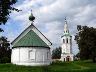 Суздаль, Кидекша, Стефаниевская церковь, колокольня