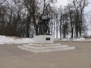 Владимир, Соборная площадь, памятник, Андрей Рублев